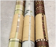Wrapping paper cuff idea