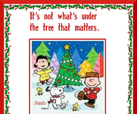 Its not whats under the tree