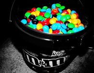 Bucket of M&Ms