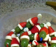 Grinch Kabobs