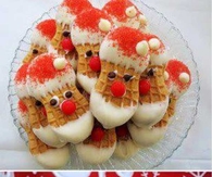 Nutter butter santa cookies