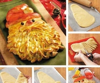 Golden Santa Bread