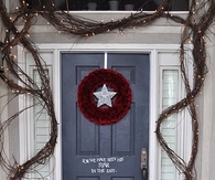 Star centered wreath