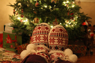 Christmas slippers
