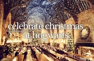 Celebrate christmas at hogwarts