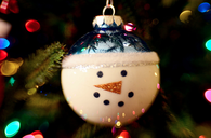 Snowman bauble