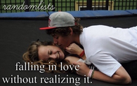 Falling in love without realizing it