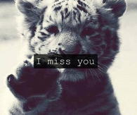 I miss you