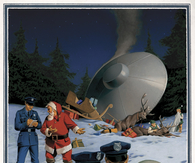 Santa Crashes With Aliens
