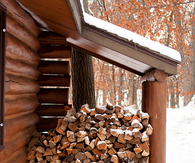 Firewood stack