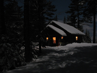 Snow cabin