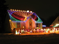 Nativity Lights Display