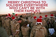 Merry Christmas To The Soldiers