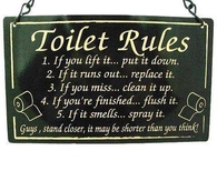 toilet rules