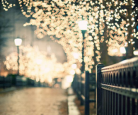Street of lights