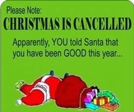 Christmas is cancelled