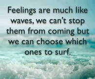 feelings are like waves