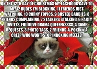 12 days of christmas on facebook