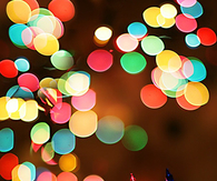 Christmas Lights Bokeh