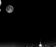Bouncing moon