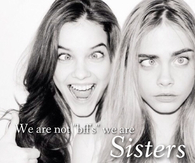 We are not bffs, we are sisters