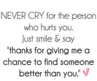 the person who hurt you
