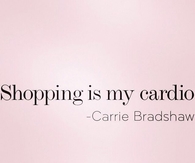 Shopping Is My Cardio