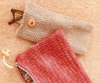 Knit Pouches