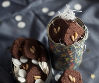 Chocolate and cinnamon cookies
