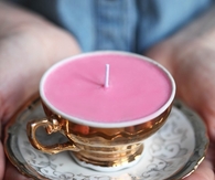 DIY Ombre Candles