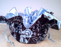 Travel jewelry organizer