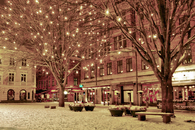 Christmas Courtyard