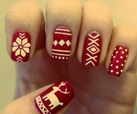 Christmas Nail Art
