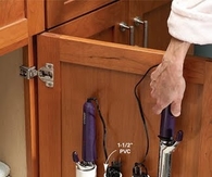 Store appliances using PVC Pipe