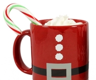 Vinyl Christmas Mugs - Santa
