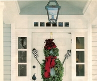 Snowman wreath