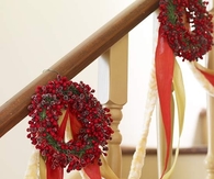 Holly berry wreath