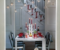 Clear glass ornaments