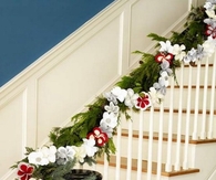 Flower and garland display