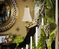 Evergreen and gold