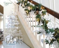 Snowflake garland