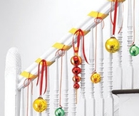 Hanging stair ornaments