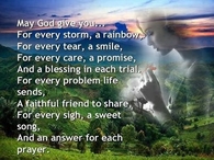 May God Give You