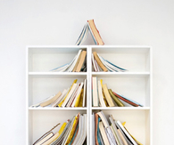 Shelf christmas tree