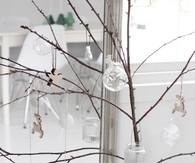 Natural christmas tree