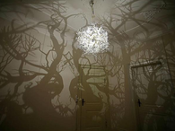 Forest chandelier