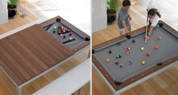Fusion pooling and dining table