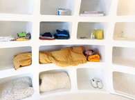 Bed and wardrobe fusion