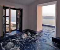 Indoor outdoor pool