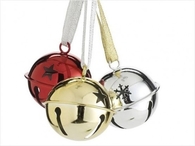 Red, gold and silver bells